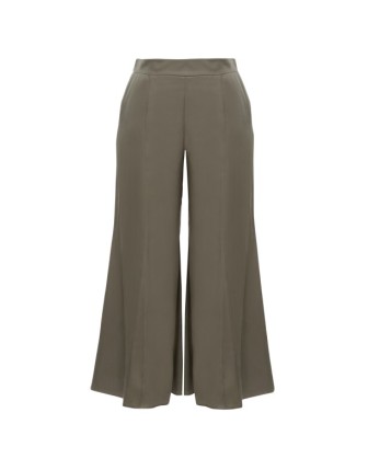 İspanyol paça crop pantolon