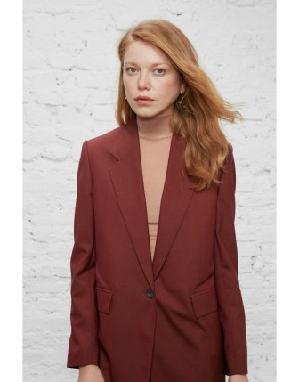 Geniş klapalı boyfriend ceket