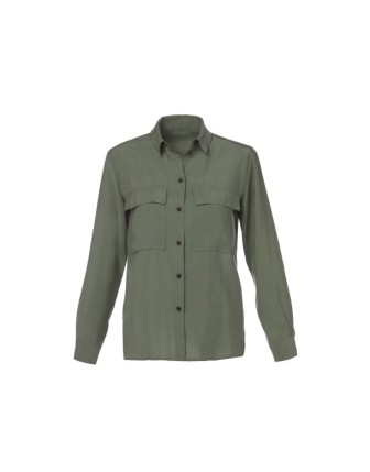 Çift Cepli Klasik Gömlek