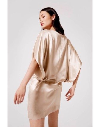 Saten Mini elbise
