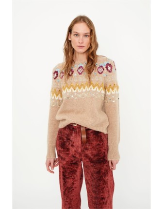 Lurex Detaylı Kazak