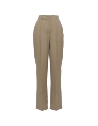 Yüksek Bel Bol Paça Pantolon