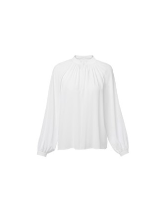 Uzun Kollu Fermuarlı Bluz