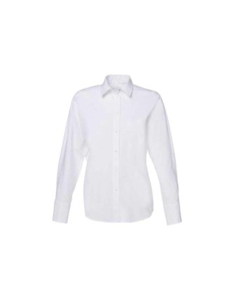 Dikiş detaylı pamuklu gömlek