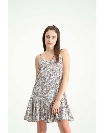 Askılı mini elbise