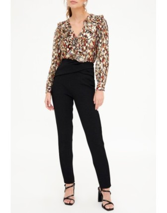 Bel Detaylı Pantolon